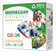Порошок для машинного та ручного прання Green&Clean Ecological 1,35 кг