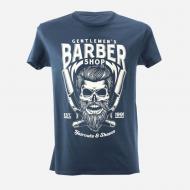 Футболка мужская Sol's CRUSADER MEN Barber Shop 03582319/99L р.L темно-синий