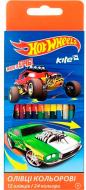 Карандаши цветные двухсторонние Hot Wheels 12 шт. KITE Карандаши цветные двухсторонние Hot Wheels 12 шт. KITE