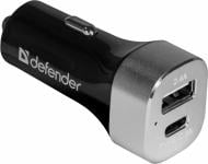 Автомобильное зарядное устройство Defender UCG-01 1xUSB 1xTypeC 5V/5.4A (83569)