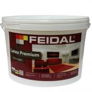 Краска акриловая Feidal Latex Premium глубокий мат белая 9 л