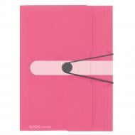 Папка на резинке Colour Blocking Indonesia Pink А4 розовая 50015917 Herlitz