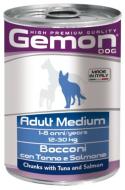 Корм для средних пород GEMON Dog Medium Adult Beef/Liver, 415 г (мясо) 415 г