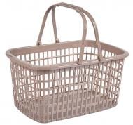 Корзина для хранения Stars Plast какао LACE 125x160x230 мм