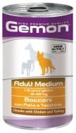 Корм для средних пород GEMON Dog Medium Adult Chicen/Turkey, 1250 гр (курица) 1250 г