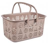 Корзина для хранения Stars Plast какао LACE 150x200x290 мм