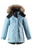 Куртка-парка для девочки Reima Sisarus р.128 голубой 531376-7190