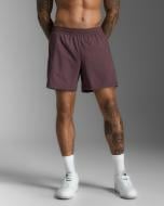 Шорты 2XU Motion 5.5 Inch Shorts MR7382b_RAI/WHT р. XL коричневый