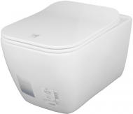 Чаша підвісного унітаза IDEVIT Halley Rimless SETK3204-2615-001-1-6000 із сидінням Ultra Slim Soft Close і функцією біде