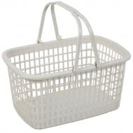 Корзина для хранения Stars Plast 94262/сір серый LACE 125x160x230 мм