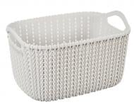 Корзина для хранения Stars Plast бежевый LACE 100x140x205 мм