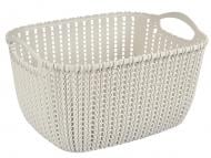 Корзина для хранения Stars Plast бежевый LACE 150x215x290 мм