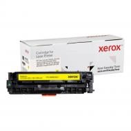 Картридж лазерный Xerox Everyday совместимый аналог HP CC532A (304A), Canon 718 yellow желтый