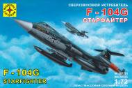 Збірна модель Modelist надзвуковий винищувач F-104G Старфайтер 1:72 207201 Збірна модель Modelist надзвуковий винищувач F-104G Старфайтер 1:72 207201