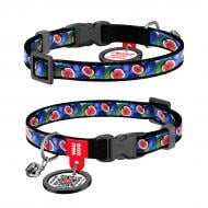 Ошейник Waudog Nylon рисунок "Инжир" пластиковый фастекс XS Ш10 мм Д20-30 см Ошейник Waudog Nylon рисунок "Инжир" пластиковый фастекс XS Ш10 мм Д20-30 см