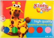 Пластилин Kiddy Clay SFT-100-6 NARA