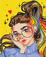 Картина по номерам Яркий образ @nila_art_art BS53519 40x50 см Brushme