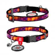 Ошейник Waudog Nylon рисунок "Кубы 3Д" пластиковый фастекс XS Ш10 мм Д20-30 см Ошейник Waudog Nylon рисунок "Кубы 3Д" пластиковый фастекс XS Ш10 мм Д20-30 см