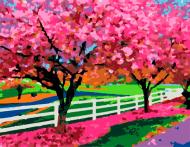 Картина за номерами стандарт акриловий живопис за номерами Весняний день Rosa Start