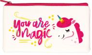 Папка на молнии You are magic А6+ 80438 Centrum белый с рисунком