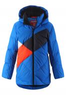 Куртка-пуховик для мальчика Reima Ahmo р.158 синий 531423-6500
