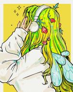 Картина по номерам Playlist феи @nila_art_art BS53520 40x50 см Brushme