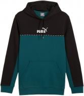 Джемпер Puma 67334222 р.S черно-зеленый