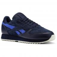 Кроссовки Reebok CL LTHR RIPPLE SM BS9727 р.41 темно-синий Кроссовки Reebok CL LTHR RIPPLE SM BS9727 р.41 темно-синий