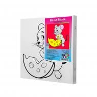 Набор для росписи на холсте Riviera Blanca Мышонок КА-018