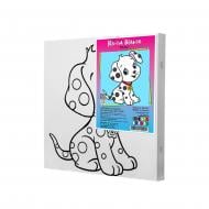 Набор для росписи на холсте Riviera Blanca Песик КА-022