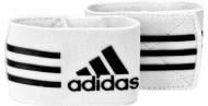 Тримач для щитків Adidas ankle strap 604433 р. універсальний білий