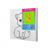 Набор для росписи на холсте Riviera Blanca Киця КА-032