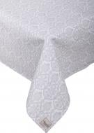 Скатерть Нарцисс вензель 136x180 см серый La Nuit