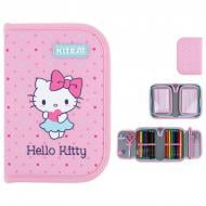 Пенал с наполнением Hello Kitty HK26-622H KITE розовый