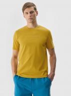 Футболка 4F TSHIRT M1156 / TSHIRT M1156 4FWSS24TTSHM1156-71S р.XL жовтий
