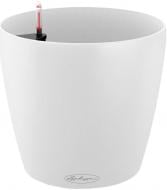 Вазон пластиковый пластик Classico Color 21 круглый белый 5 л Lechuza (13170)