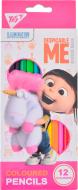 Олівці кольорові Minions Fluffy 12 кольорів YES