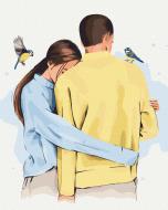 Картина по номерам В твоих объятиях ©Alla Berezovska BS53452 40x50 см Brushme