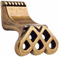 Мебельная ручка скоба DC K-102 AEB - NW старая бронза