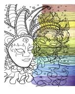 Набор для росписи по номерам Riviera Blanca Маскарад RB-0623