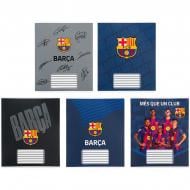 Тетрадь FC Barcelona 18 лист. клетка BC26-236 KITE