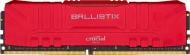 Оперативна пам'ять Crucial DDR4 SDRAM 32 GB (1x32GB) 3200 MHz (BL32G32C16U4R) Ballistix Red