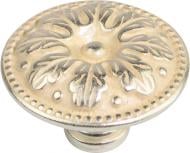 Мебельная ручка кнопка Bosetti Marella CL 24479.01.036 18834 серебряный