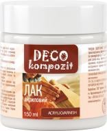 Лак акриловий DECO Kompozit шовковисто-матовий, 150 мл DECO Kompozit