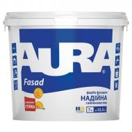 Краска фасадная акриловая водоэмульсионная Aura® Fasad мат белая 7 кг