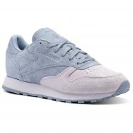 Кроссовки Reebok CL LTHR NBK BS9860 р.38,5 синий Кроссовки Reebok CL LTHR NBK BS9860 р.38,5 синий