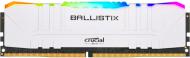 Оперативна пам'ять Crucial DDR4 SDRAM 8 GB (1x8GB) 3200 MHz (BL8G32C16U4WL) Ballistix White RGB