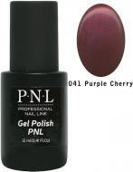 Гель-лак для нігтів P.N.L №041 Purple Cherry 12 мл