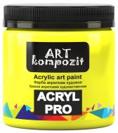 Краска акриловая 112 желтый лимонный 430 мл ART Kompozit