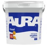 Фарба фасадна акрилова водоемульсійна Aura® Fasad мат біла 1,4 кг